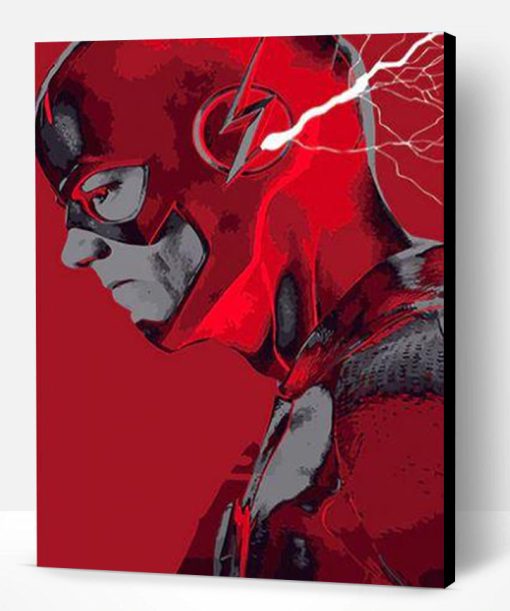 The Flash Paint By Number