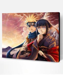 Naruto and Hinata love Paint By Number