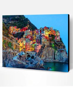 Manarola At Night Paint By Number