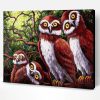 Owl Family Paint By Number