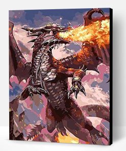 Dragon Fire Paint By Number