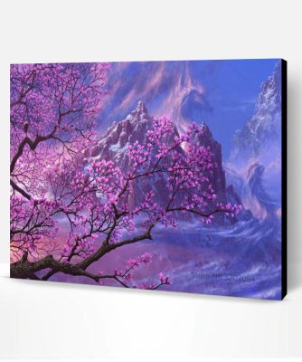 Cherry Blossom Tree Paint By Number