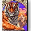 Taj Mahal Tiger Paint By Number