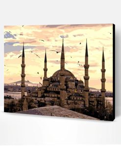 Ottoman architecture in Istanbul Paint By Number