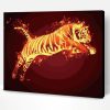 Flame Tiger Fire Paint By Number