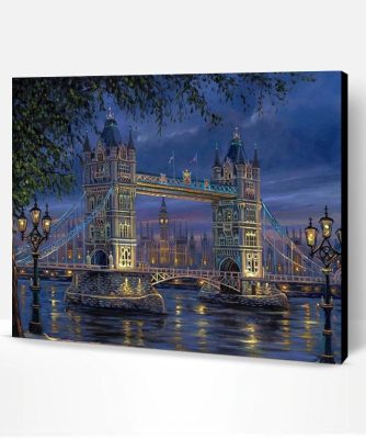 Tower Bridge London Paint By Number