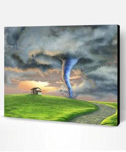 Scene Tornado Paint By Number