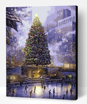Christmas in New York Paint By Number