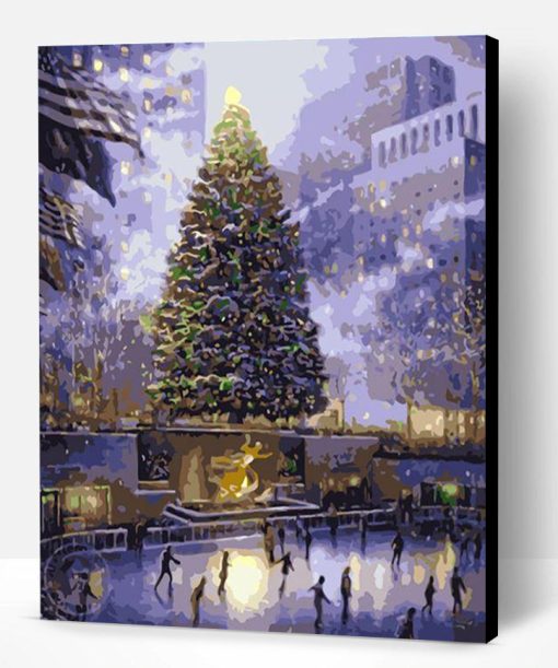 Christmas in New York Paint By Number