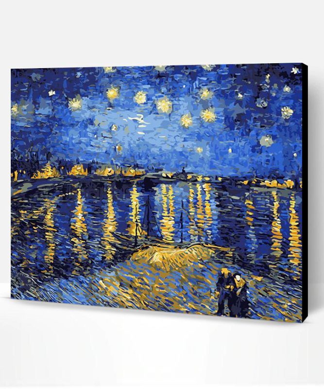 The Starry Night Over The Rhone Paint By Number