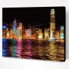 Victoria Harbour in Hong Kong Paint By Number