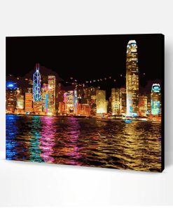 Victoria Harbour in Hong Kong Paint By Number