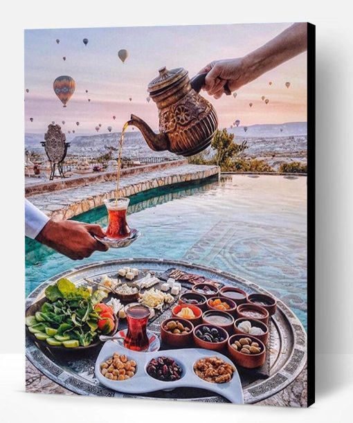 Breakfast in Cappadocia Paint By Number