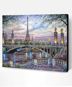 The River of Paris Paint By Number