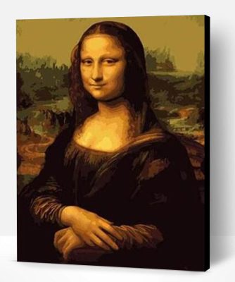 Mona Lisa Leonardo da Vinci Paint By Number