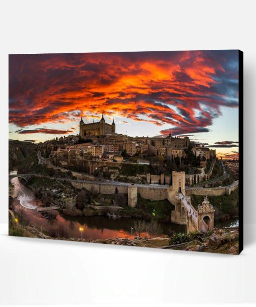 Toledo Spain Paint By Number