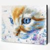 Blue Eyes Cat Paint By Number