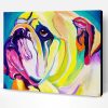 Colorful Bulldog Art Paint By Number