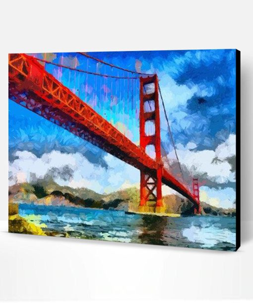 Golden Gate Bridge Paint By Number