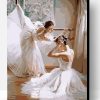 Two Beautiful Ballerina Girls Paint By Number