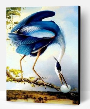 Blue Heron Paint By Number