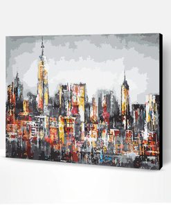 New York Skyscraper Paint By Number