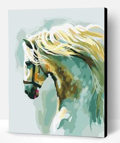 Abstract Horse Paint By Number