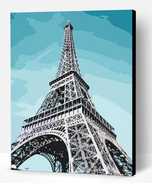 Eiffel Tower Paris Paint By Number