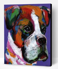 Bam Bam Boxer Dog Paint By Number