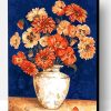 Orange Rose in Vase Paint By Number