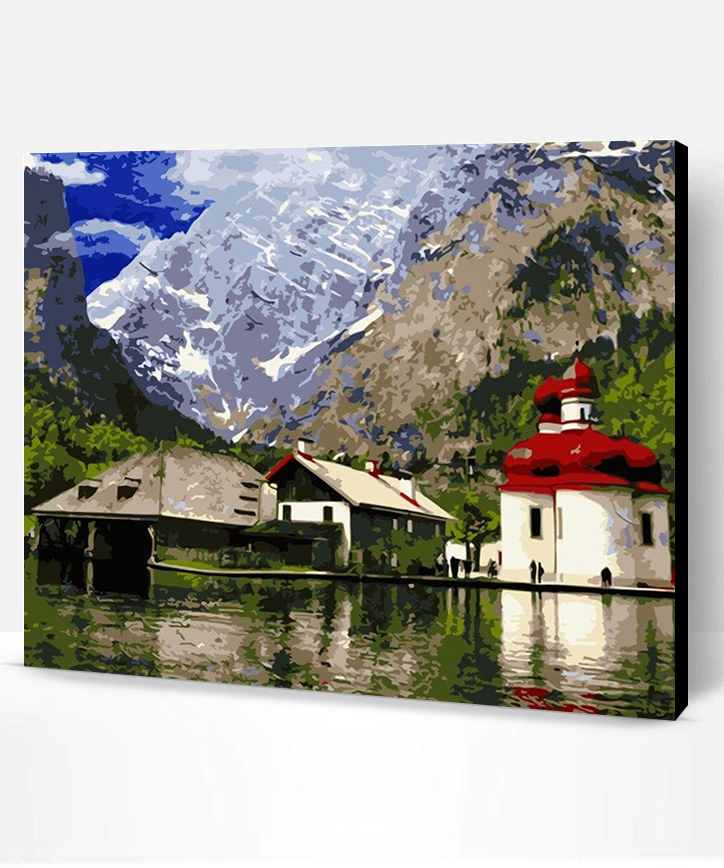 Berchtesgaden National Park Landscape Paint By Numbers Paint By