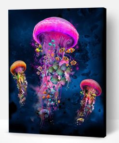 Big Jellyfishes Paint By Number