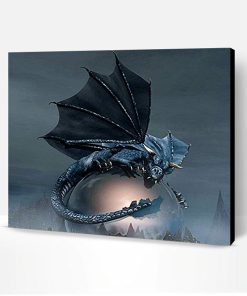 Black Dragon Paint By Number