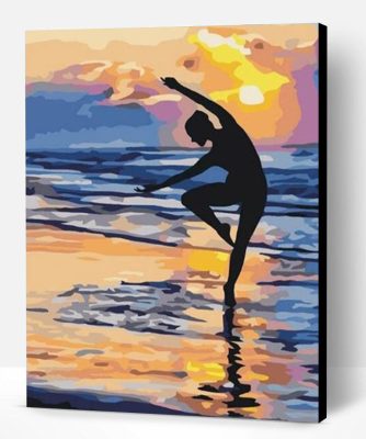 Yoga Girls By The Seaside Paint By Number