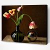 Flower In Glass Bowl Paint By Number