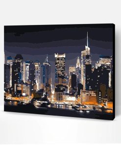 New York City Manhattan Paint By Number