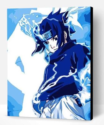 Sasuke Uchiha Paint By Number