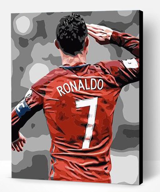 Cristiano Ronaldo Paint By Number