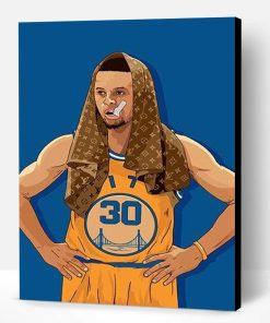 Stephen Curry NBA Paint By Number