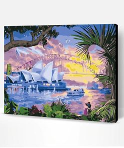 Tropical Sydney Paint By Number