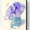 Light Purple Flowers Paint By Number