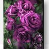 Purple Bouquet of Flowers Paint By Number