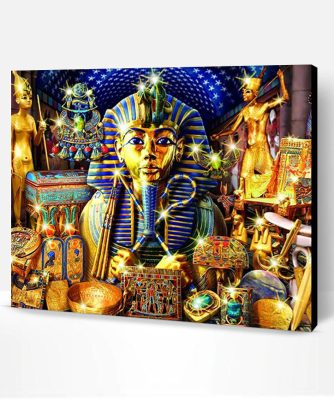 King Tut Treasure Paint By Number