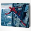 Spiderman Skyline Paint By Number