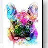 French Bulldog Colorful Paint By Number
