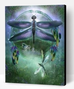 Dream Catchers Dragonfly Paint By Number
