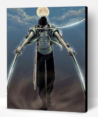 Roronoa Zoro Paint By Number