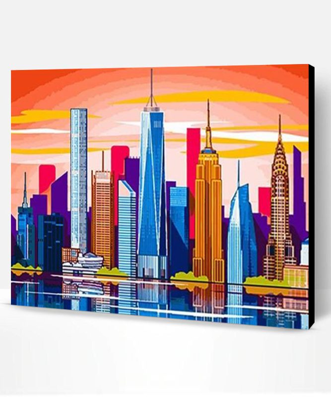 Skyline New York Paint By Number