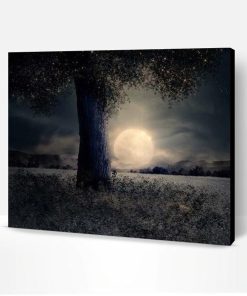 Moonlight Tree Paint By Number