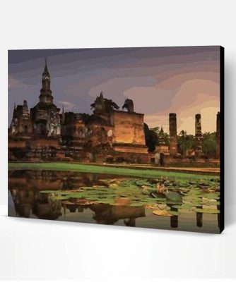 Sukhothai Historical Park Paint By Number